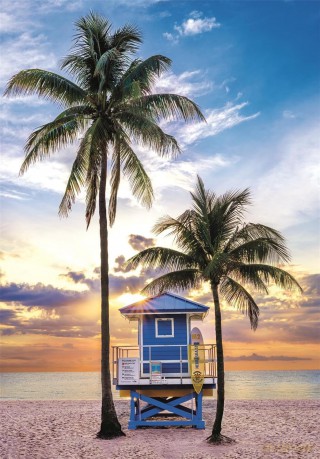 CLEMENTONI 500 el. COMPACT Miami Beach, Florida [PUZZLE]