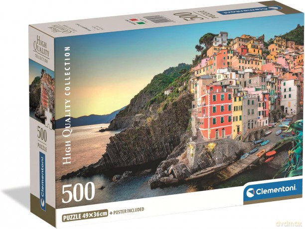 CLEMENTONI 500 el. COMPACT Riomaggiore Coast [PUZZLE]