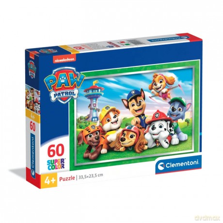 CLEMENTONI 60 el. SUPER KOLOR Paw Ptrol [PUZZLE]