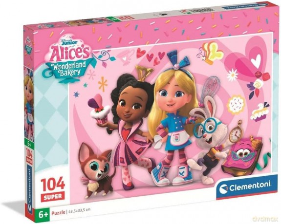 CLEMENTONI SUPER 104 el. Alice's Wonderland Bakery [PUZZLE]