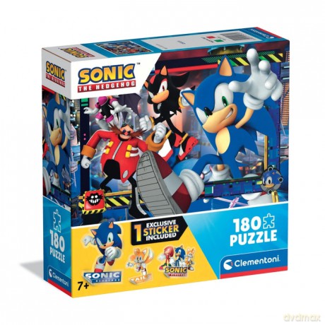 CLEMENTONI SUPER 180 el. SUPER KOLOR SONIC [PUZZLE]