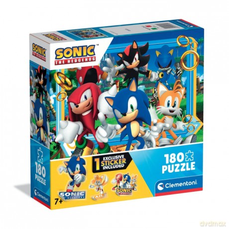 CLEMENTONI SUPER 180 el. SUPER KOLOR SONIC [PUZZLE]