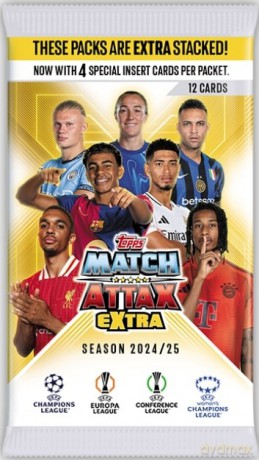 Match Attax Extra 2024/25 saszetki z kartami 1szt.mix [FIGURKA]