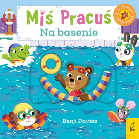Miś Pracuś. Na basenie - Benji Davies [KSIĄŻKA]