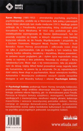 Psychologia kobiety - Karen Horney [KSIĄŻKA]