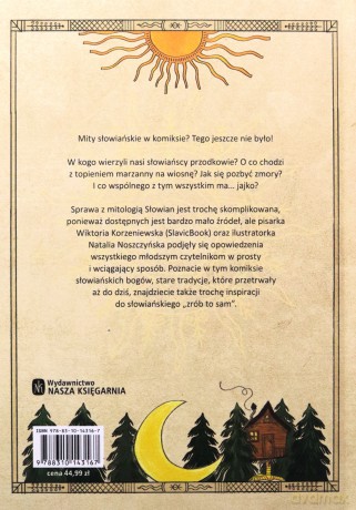 Słowiańskie mity i opowieści w komiksie. Naukomiks - Wiktoria Korzeniewska [KOMIKS]