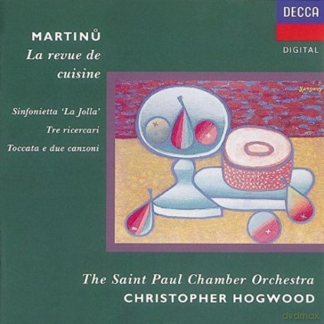 St Paul Co/Hogwood: Mart:La Revue De Cuisine + [CD]