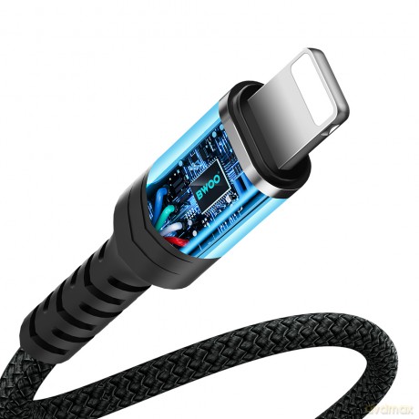BWOO adapter BZ48 aux 3,5 mm do lightning czarny