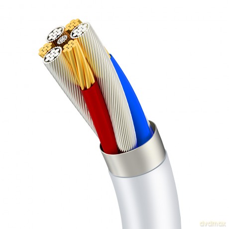 BWOO słuchawki BO-HF10 Wired Earphone lightning stereo białe