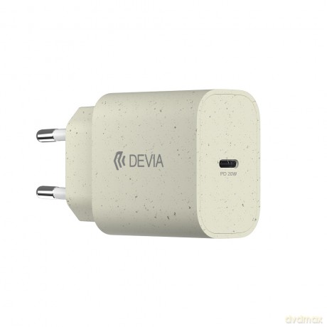 Devia display ładowarki sieciowe Plant Straw 20 szt