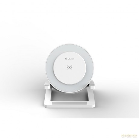 Devia głośnik Bluetooth I-M3 z wbudowaną ładowarką indukcyjną 15W i lampką