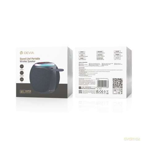 Devia głośnik Bluetooth Lite1 niebieski
