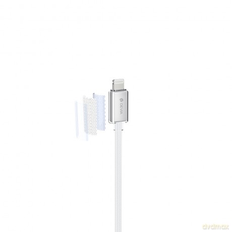 Devia kabel Extreme EC654 PD USB-C - Lightning 1,5 m 27W 3A biały