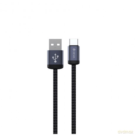 Devia kabel Gracious EC649 USB - USB-C 1,0 m 2A czarny