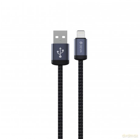 Devia kabel Gracious EC650 USB - Ligtning 1,0 m 2,4A czarny