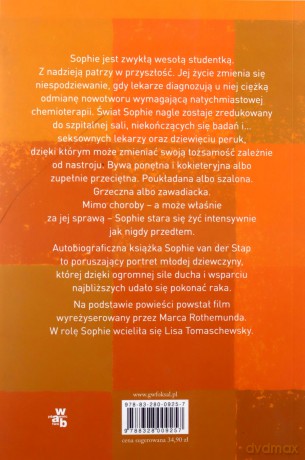 Dziś jestem blondynką - van der Stap Sophie [KSIĄŻKA]