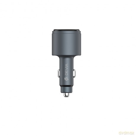 Devia ładowarka samochodowa Extreme Metal PD QC 116W 1x USB 2x USB-C czarna