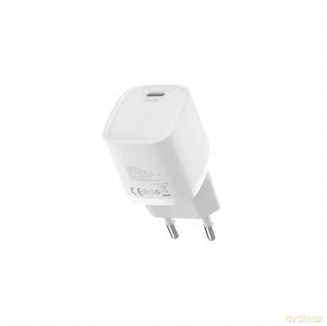 Devia ładowarka sieciowa Extreme Mini GaN PD 20W 1x USB-C biała