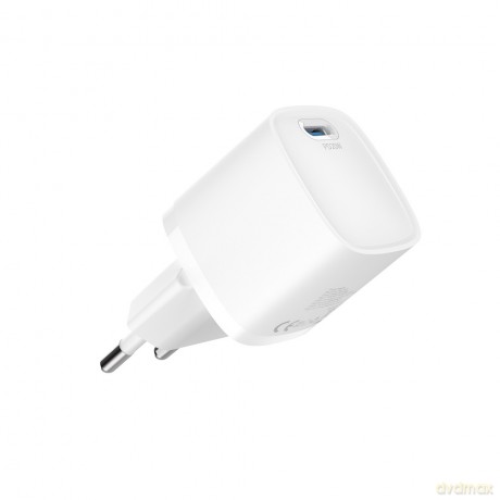 Devia ładowarka sieciowa Extreme Mini GaN PD 20W 1x USB-C biała