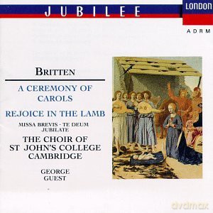 St.Johns: Brit:A Ceremony Of Carols [CD]