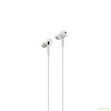Devia słuchawki przewodowe Kintone A2 Digital USB-C dokanałowe białe