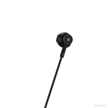 Devia słuchawki przewodowe Smart M2 Digital Metal USB-C douszne czarne