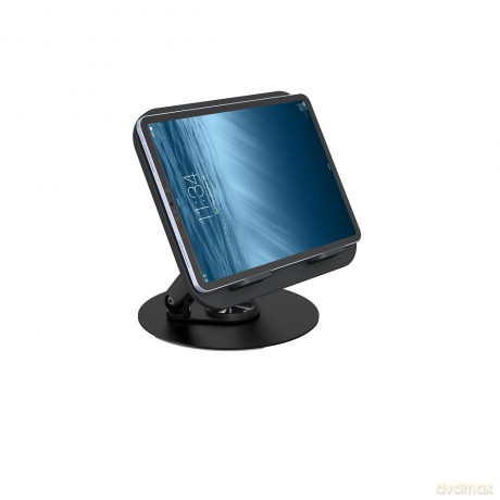 Devia uchwyt podstawka EL238 do laptopa tableta składana z rotacją 360 aluminiowa czarna