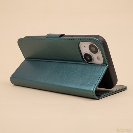 Etui Smart Classic do iPhone 16 Plus 6,7" ciemnozielone