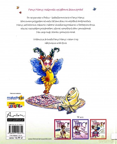 Fancy Nancy. Witaj, motylku - Fabisińska Liliana [KSIĄŻKA]