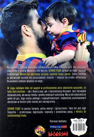 Gerard Pique. Urodzony na Camp Nou - Bystrzycki Mateusz [KSIĄŻKA]
