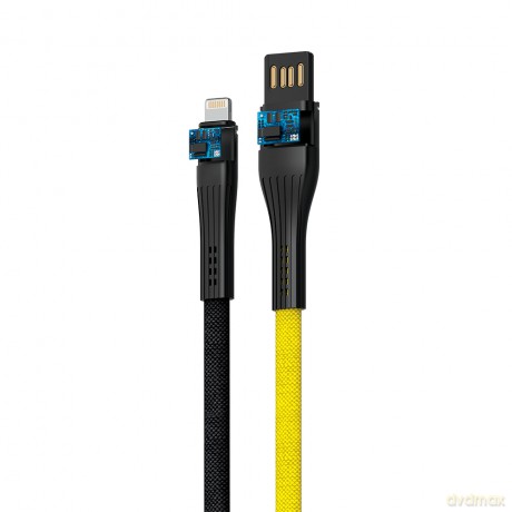 Forever Core kabel Extreme USB - Lightning 1,0 m 3A czarno-żółty