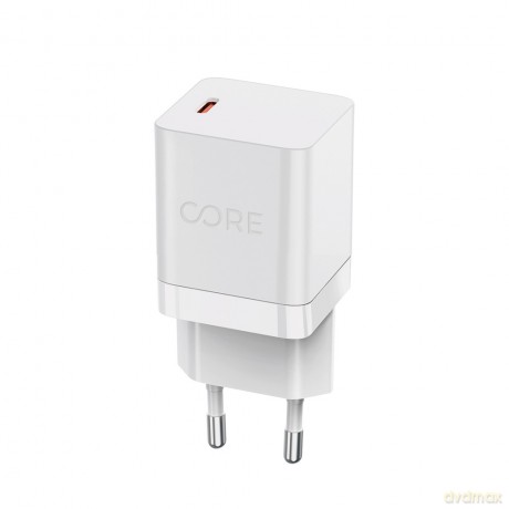 Forever CORE ładowarka sieciowa PD SMART 1x USB-C 20W biała
