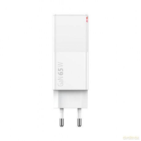 Forever Core ładowarka sieciowa PD+ QC 3.0 GaN 1x USB 1x USB-C 65W biała