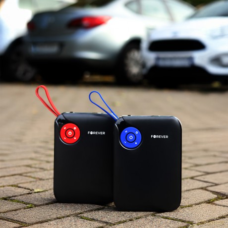 Forever jump starter 4w1 JS-400 26,64Wh czarno-czerwony