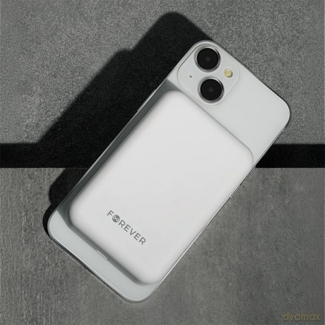 Forever power bank bezprzewodowy MATB-400 20W 10000 mAh biały
