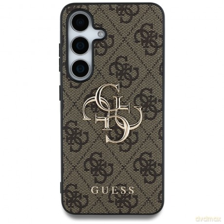 Guess nakładka HC 4G PU Big Logo do Samsung Galaxy S25 Plus brązowa