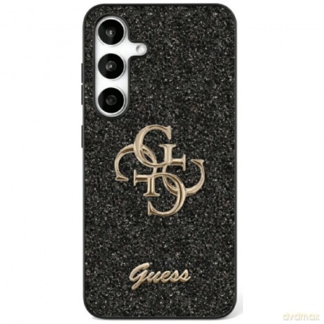 Guess nakładka HC Fixed Glitter Big 4G do Samsung Galaxy S25 Ultra czarna