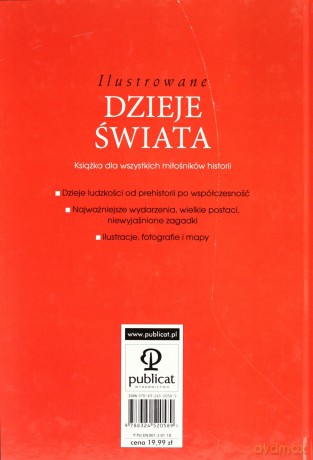 Ilustrowane dzieje świata - Bandel Przemysław [KSIĄŻKA]