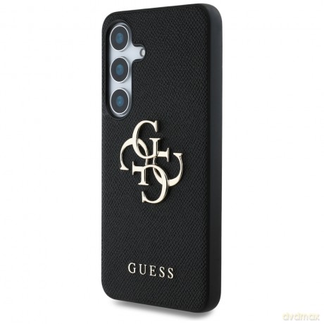 Guess nakładka HC PU Grained Big 4G and Classic Logo do Samsung Galaxy S25 czarna