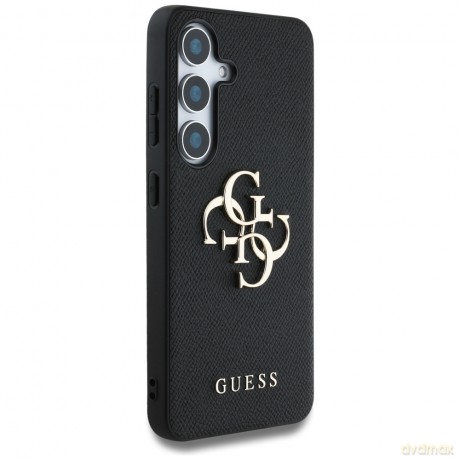 Guess nakładka HC PU Grained Big 4G and Classic Logo do Samsung Galaxy S25 czarna