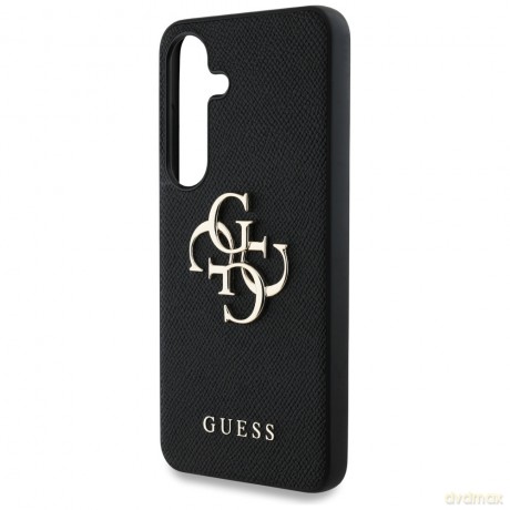 Guess nakładka HC PU Grained Big 4G and Classic Logo do Samsung Galaxy S25 Plus czarna