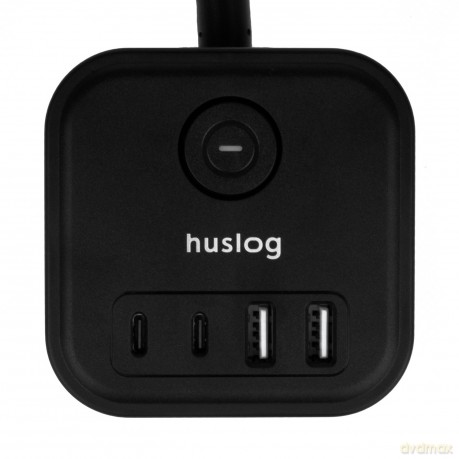 Huslog Przedłużacz kostka z USB