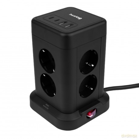 Huslog Przedłużacz pionowy z USB