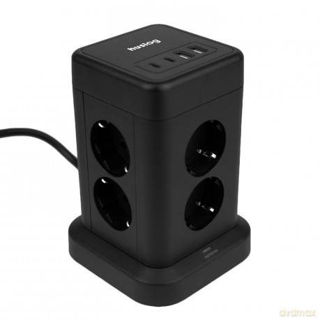 Huslog Przedłużacz pionowy z USB