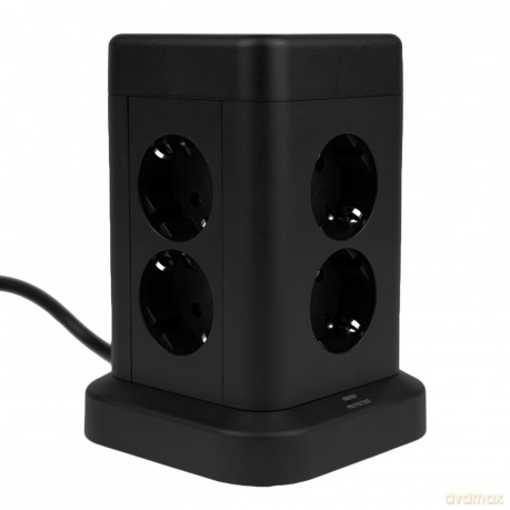 Huslog Przedłużacz pionowy z USB