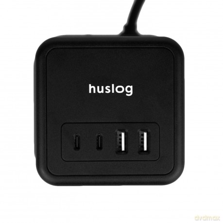 Huslog Przedłużacz pionowy z USB