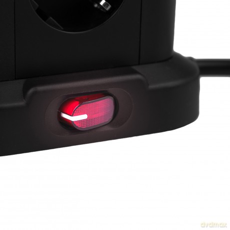 Huslog Przedłużacz pionowy z USB