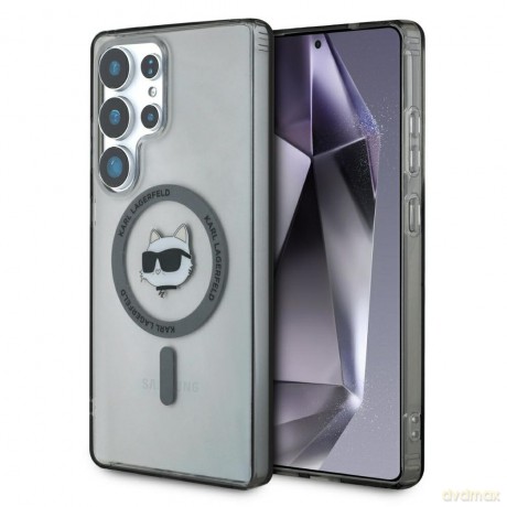 Karl Lagerfeld nakładka HC Magnetic IML Metal Choupette Head do Samsung Galaxy S25 Ultra czarna