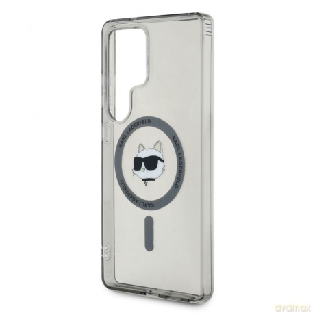 Karl Lagerfeld nakładka HC Magnetic IML Metal Choupette Head do Samsung Galaxy S25 Ultra czarna