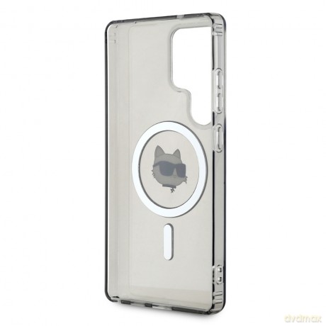 Karl Lagerfeld nakładka HC Magnetic IML Metal Choupette Head do Samsung Galaxy S25 Ultra czarna